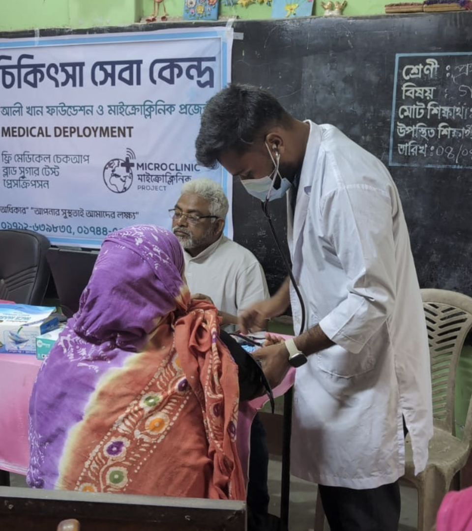 MicroClinic medical deployment in the field